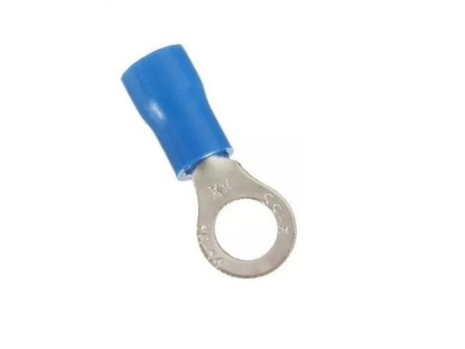 [F-B04] OJAL PREAISLADA ø 5mm 1,5 A 2,6mm2 AZUL FUSSE