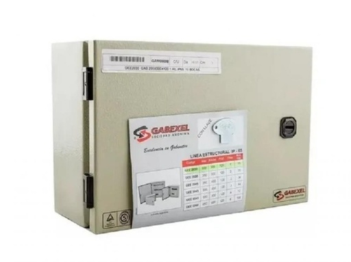 [GLE2030] GABINETE GLE META EXTERIOR IP40 200X300X100 10M GABEXEL