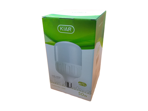 [249-KIAR] LAMPARA LED HI-POWER 50W E27 LUZ DIA KIAR
