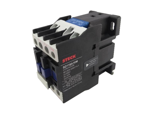 [SD118A10M] CONTACTOR SK118 BOBINA 220V 18A 7,5KW 1NA STECK
