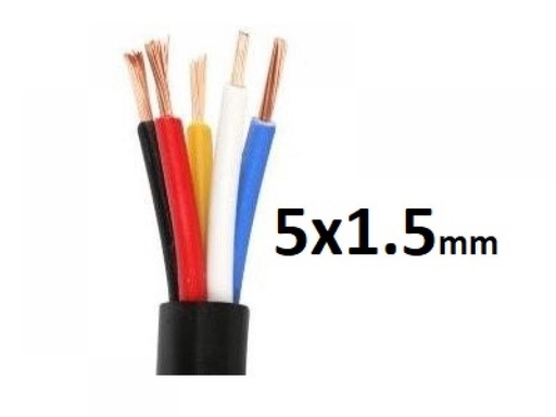 [TPR5X1,5NASE] ROLLO CABLE TIPO TALLER 5x 1,5 NASELLO