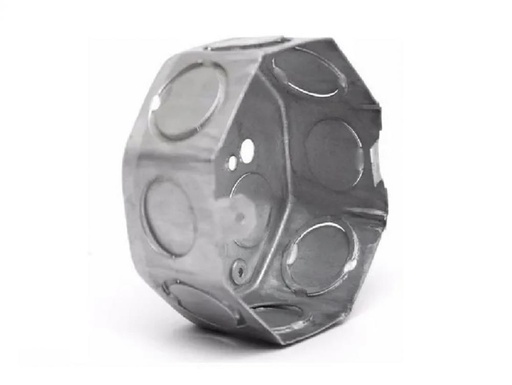 [AGHCLLOC02] CAJA EMB OCTOGONAL CHICA GALVANIZADA LIVIANA AG
