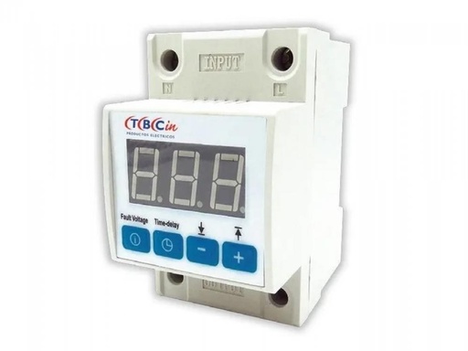 [TDP-140] PROTECTOR ALTA/BAJA TENSION PARA RIEL DIN 40A TBCIN
