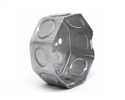 [AGHCLLOG01] CAJA EMB OCTOGONAL GRANDE GALVANIZADA LIVIANA AG