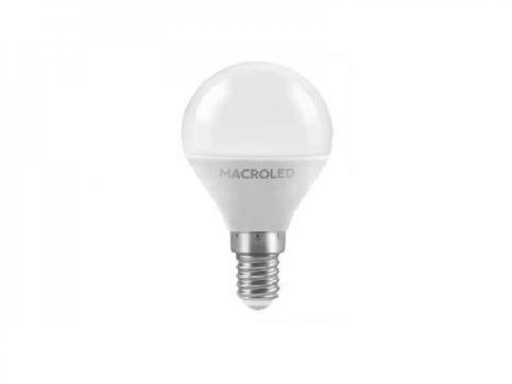 [BUGEC006WMCR] LAMPARA LED GOTA 6W E14 LUZ CALIDA MACROLED