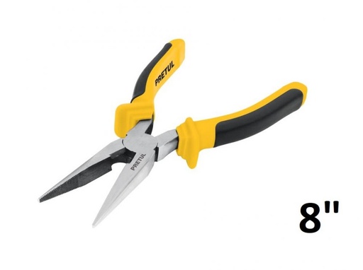 [22671] PINZA DE PUNTA 1/2 CAÑA 8" PRETUL