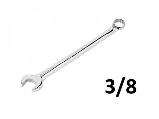 [15592] LLAVE COMBINADA 3/8 EXTRA LARGA TRUPER