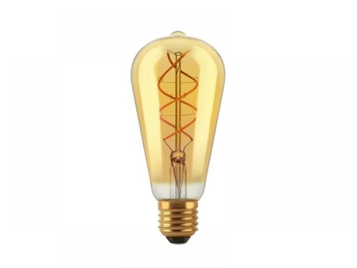 [BFST19G2WW] LAMPARA LED VINTAGE A60 AMBAR 2W E27 MACROLED