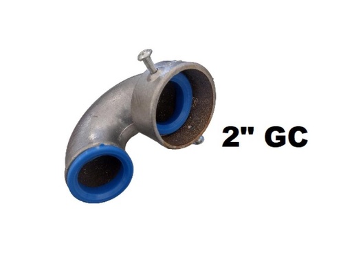 [410060] CURVA CON AISLACION PARA CAÑO 2" GC