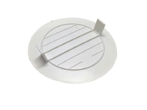 [G04] TAPA CIEGA A PRESION PVC REDONDA GRANDE BLANCA BOLTZ