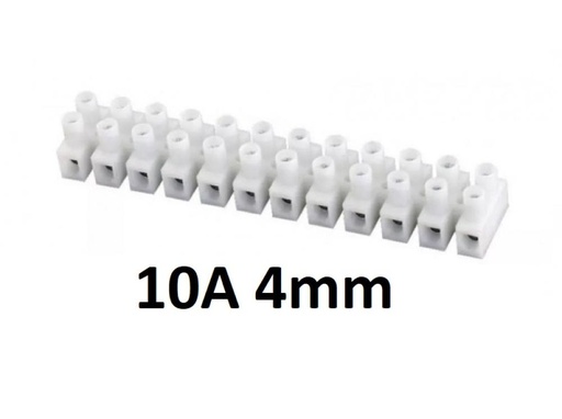 [2412] BORNERA 10A 4mm INDUSTRIAS SUR