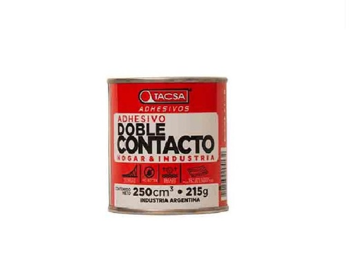 [PTACONTA003] ADHESIVO DOBLE CONTACTO LATA 250cm3 TACSA