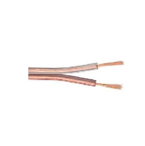 [PAR1,5CWIRE] ROLLO CABLE PARALELO 2x 1,5 CRISTAL WIREFLEX