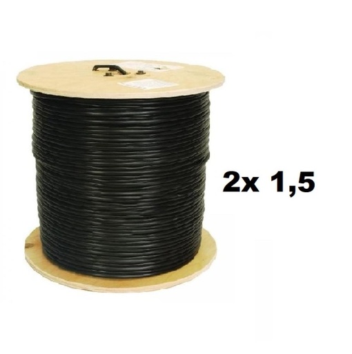 [BTPR2X1,5WIRE] BOBINA CABLE TIPO TALLER 2x 1,5 WIREFLEX