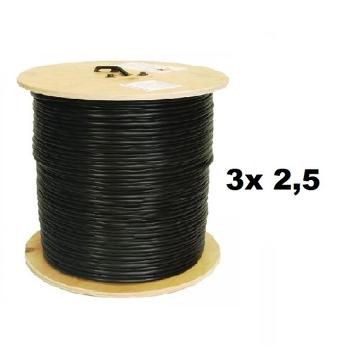 [BTPR3X2,5WIRE] BOBINA CABLE TIPO TALLER 3x 2,5 WIREFLEX