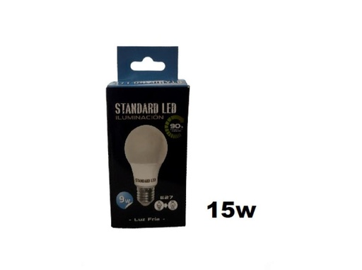 [285510] LAMPARA LED 15W E27 LUZ DIA STANDAR LED