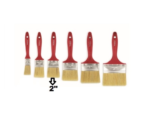 [7423-BREMEN] PINCEL CERDA NATURAL 60% - n° 20 (2") WEMBLEY®" BREMEN