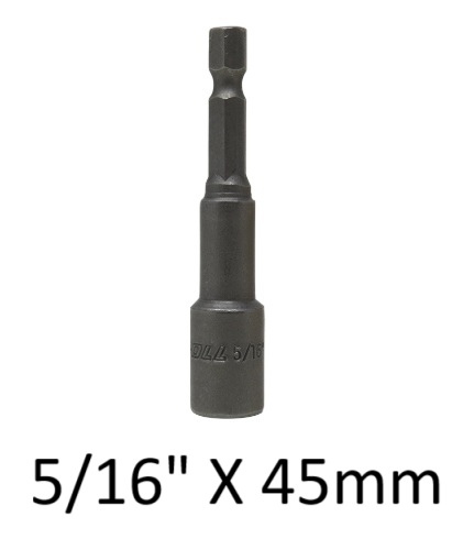 [7452-BREMEN] BOQUILLA MAGNETICA WEMBLEY® 5/16" x 45mm [Blister 5 unid] BREMEN