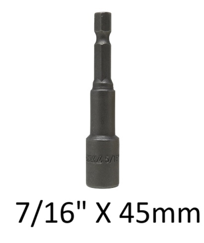 [7454-BREMEN] BOQUILLA MAGNETICA WEMBLEY® 7/16" x 45mm [Blister 5 unid] BREMEN