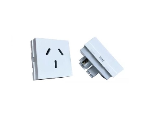 [S-4300] MODULO TOMA 20A BLANCO TAAD