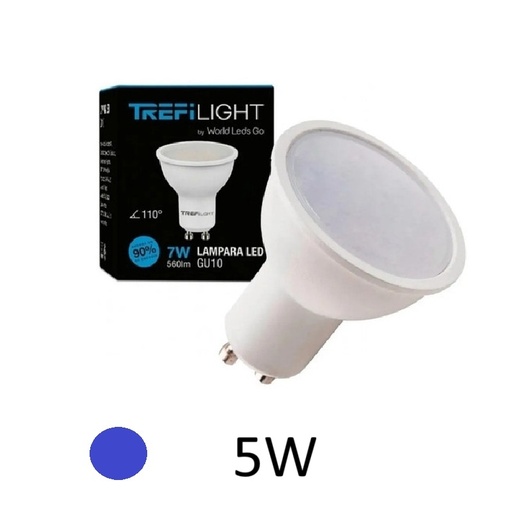 [IM0603003-TREFI] LAMPARA LED DICROICA 5W GU10 LUZ DIA TREFI