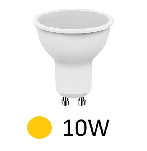[IM0603013-TREFI] LAMPARA LED DICROICA 10W GU10 LUZ CALIDA TREFI