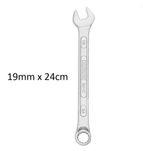 [3618-BREMEN] LLAVE COMBINADA mm 19 PROFESIONAL BREMEN